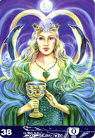 カップのクイーン（Queen of Cups）